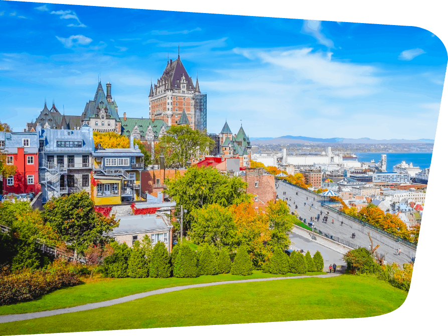 YOu can experience French-Canadian culture with a European flare in Quebec City.