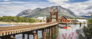 A bridge in Canada as a symbol of immigrating to Canada without IELTS