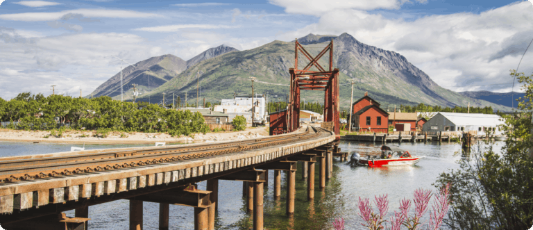 A bridge in Canada as a symbol of immigrating to Canada without IELTS
